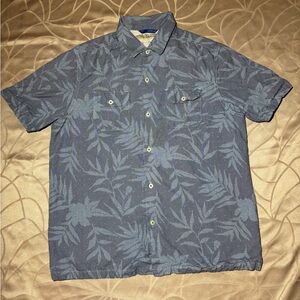 Tommy Bahama Island Mode Fit Button Down Shirt Floral Pattern Men’s Size M